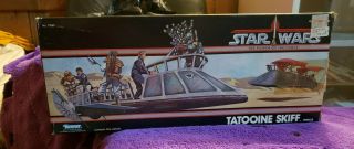 Star wars vintage Tatooine Skiff By kenner in opened No.  71540 2