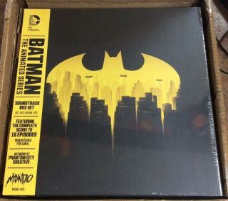 Batman: The Animated Series Mondo Soundtrack Box Set 8xlp Nib