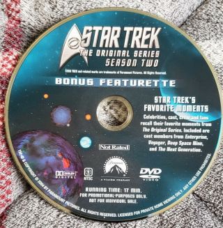 Star Trek The Series Season 2 - Best Buy Bonus Disc Rare