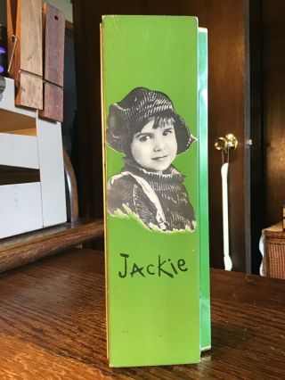 ANTIQUE 1927 JACKIE COOGAN CHARLIE CHAPLIN SILENT MOVIE THE KID TIN PENCIL BOX 3