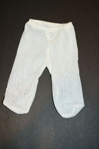 Cabbage Patch Kids Vintage Coleco White Lace Printed Tights Cute