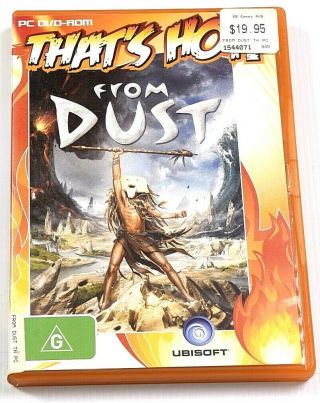 Thats Hot From Dust Game Pc Hidden Object Puzzle Rare Evolution Adventure Cd - Rom
