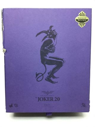 Hot Toys Sideshow Exclusive,  The Dark Knght - Joker 2.  0 Statue Dx11