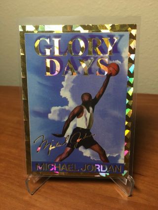 Michael Jordan 1993 Glory Days Oddball Promo Card Rare Prototype