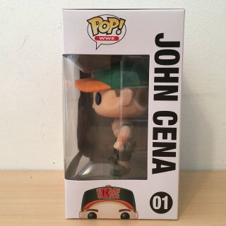 Funko POP John Cena vinyl figure 01 WWE Superstar Series - Rare Green Hat 2