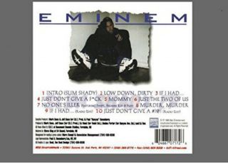 EMINEM - SLIM SHADY EP - RARE SLIM SHADY CD - 1997 2