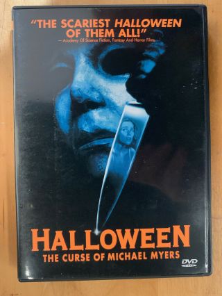 Halloween Curse Of Michael Myers Rare Oop Us Dvd Cult Slasher Horror Sequel