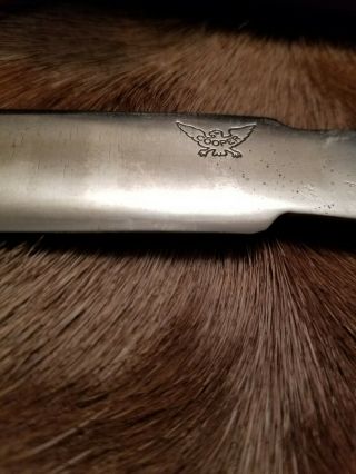 John Nelson Cooper Knife 1968 - Rare Pig Sticker Near - Orig.  Sheath 2