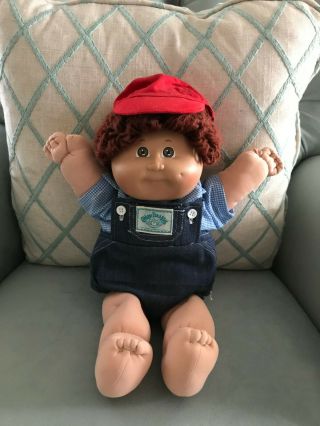 VINTAGE Auburn HAIR BOY CABBAGE PATCH KIDS DOLL 1978 TO 1982 CLOTHES 2