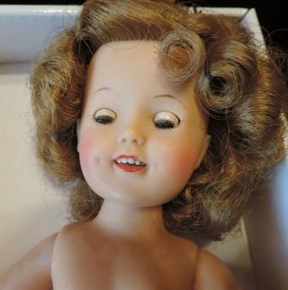 VINTAGE SHIRLEY TEMPLE IDEAL DOLL ST - 12N with HTF PURSE 3