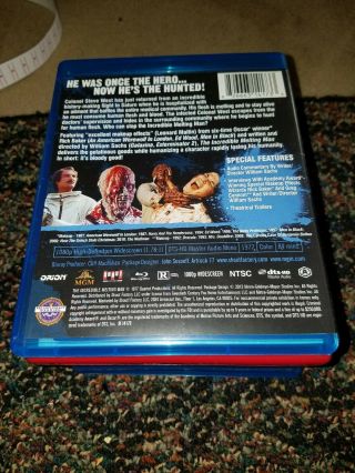 The Incredible Melting Man (Blu - ray Disc,  2013) SCI - FI HORROR RARE OOP 1970s 2