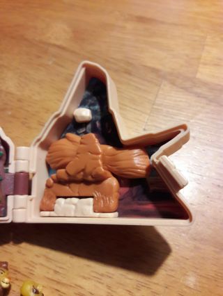 Lion King Pride Rock Compact Set Complete Polly Pocket Style Playset Vintage 2