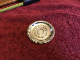 Rogers Sterling Silver Bowl,  Dish 3” Marked 2001 17.  5 Grams