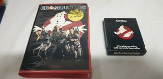 Ghostbusters For Atari 2600 Game Case And Cartridge Rare And Collectible