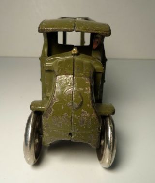 1920s HUBLEY MACK C - CAB BELL TELEPHONE SERVICE TRUCK CAST IRON TOY 7 