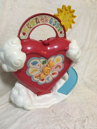 Care Bear Heart House With Slide Vintage 1983