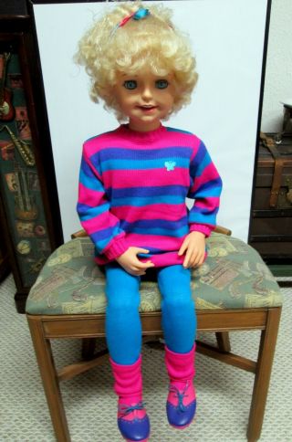 Rare 1987 Playmates Co.  Animated Jill Doll.