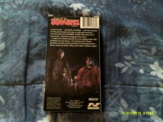 Return Of The Zombies.  Zombie 3.  It ' s Zombie Feeding Time VHS RARE Stan Cooper 2