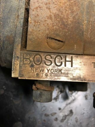 Antique Vintage Bosch DU4 Model 2 Brass Magneto Model T Ford 3