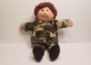 Vintage Cabbage Patch Kids Doll Camo 1978,  1982 In With Diaper