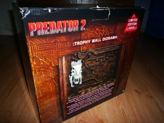 NECA Predator 2 Trophy Wall Diorama (Limited Edition 5000,  rare) 2