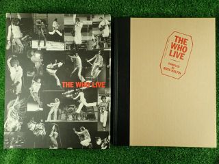 Genesis Publications - The Who Live - Signed - Compiled By Ross Halfin Rare