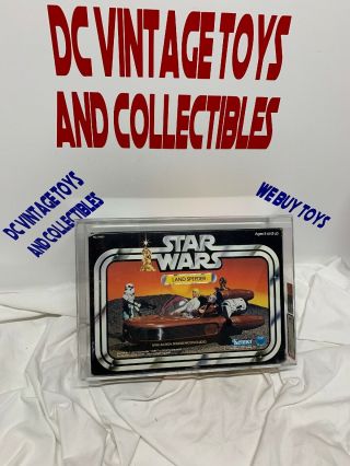 Vintage 1978 Kenner Landspeeder Star Wars Misb Box Afa 75