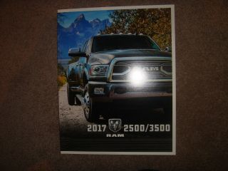2017 Dodge Ram 2500 3500 Big Horn Larmarie Usa Prestige Brochure Rare