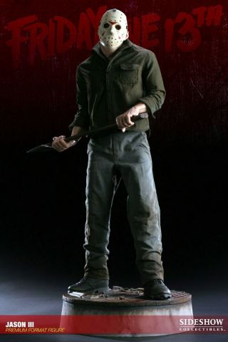 Sideshow Friday The 13th Part 3 Jason Voorhees Premium Format 1/4 Exclusive