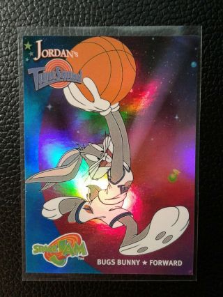 Michael Jordan 1996 Space Jam Tune Squad Rare Sp T1 With Bugs Bunny.