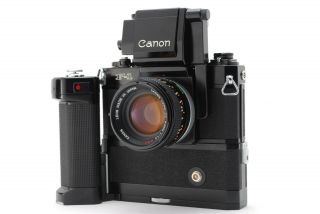 ◉rare Mint◉ Canon F - 1 Slr Film Camera W/ Servo Ee Finder,  50mm F/1.  4 S.  S.  C.