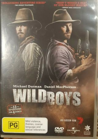 Wild Boys Rare Dvd Australian Tv Series Michael Dorman & Daniel Macpherson Show
