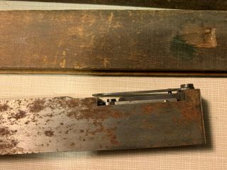 Gage with Wooden Box ANTIQUE OLD TOOL Starrett ?? 3