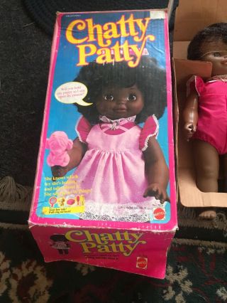 Chatty Patty Black African American Doll