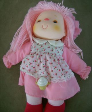 Vintage Ice Cream Doll with Ice Cream Cone Necklace No tags 2