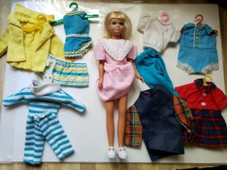 Vintage Skipper Doll - Blonde - - Barbie 
