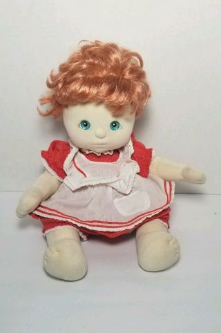 Vintage My Child Doll Red Hair Blue Eyes Mattel 1985 14 "