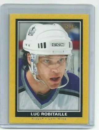 2005 - 06 Beehive Luc Robitaille Gold Version 41 Rare