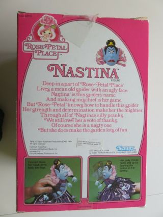 Vintage 1984 Nastina Doll Kenner Rose Petal Place w/ Clothes,  Box,  Instructions 2