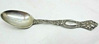 Vintage Simpson Hall Sterling Silver Tea Spoon Unknown Pattern