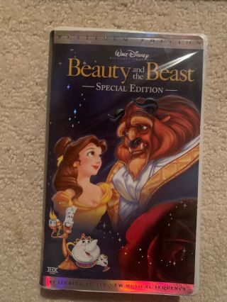 Beauty and the Beast (VHS Tape) Platinum Edition - VERY RARE 3
