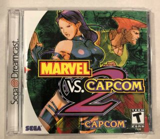 Marvel Vs.  Capcom 2 Complete Sega Dreamcast Very Rare