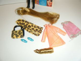 Vintage Topper Dawn Doll HEAD TO TOE Longlocks & Wiglet Extra Clothes Booklet 2