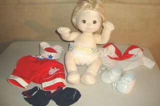 Vintage My Child Boy Doll Mattel 1985 Blonde Sailor 2175 2