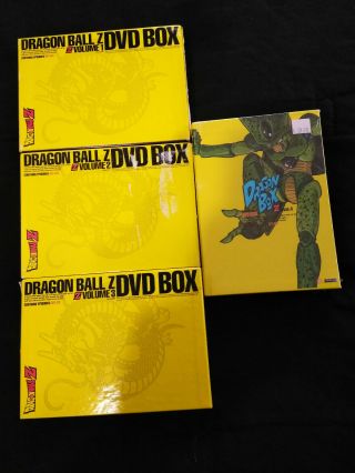 COLLECTIBLE RARE 2009 DRAGON BALL Z ANIME DRAGON BALL Z DRAGON BOX VOLUMES 1 - 4 3