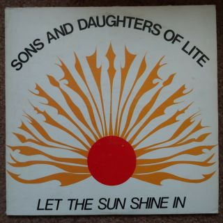 Sons And Daughters Of Lite - Let The Sun Shine In Lp Rare Private Jazz