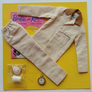 Vintage Barbie Ken “sleeper Set” 781 (1961 - 63) With Card Complete