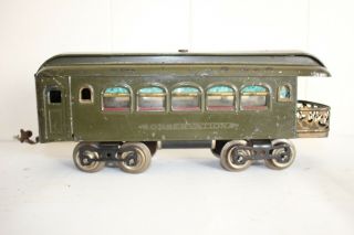 Antique Standard Gauge Early Lionel Nyc Observation Passenger Car Nr