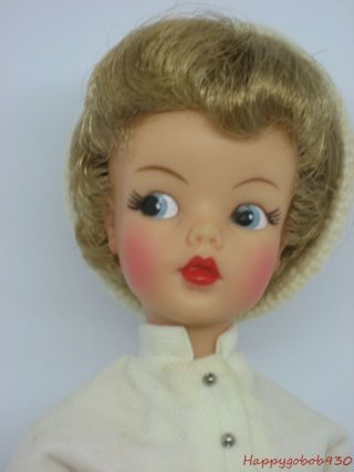 Vintage 1960s Ideal Blonde Tammy Doll Dressed In Outfit Face