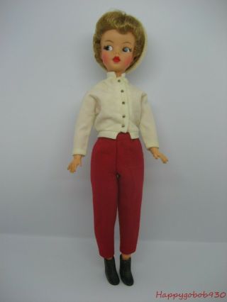 Vintage 1960s Ideal Blonde Tammy Doll Dressed in outfit Face 2